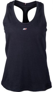 Tommy Hilfiger REGULAR TANK TOP Dámske tielko, tmavo modrá, veľkosť