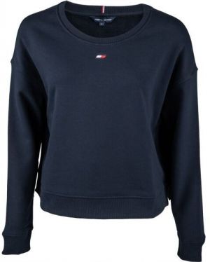 Tommy Hilfiger REGULAR C-NK SWEATSHIRT Dámska mikina, tmavo modrá, veľkosť