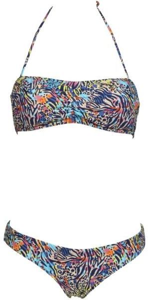 Arena BANDEAU ALLOVER Dámske plavky, mix, veľkosť
