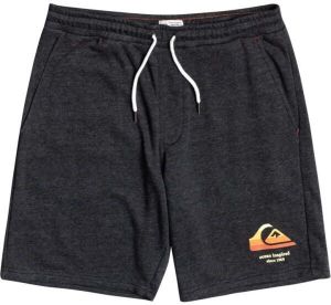 Quiksilver LOCAL SURF M Pánske teplákové kraťasy, tmavo sivá, veľkosť