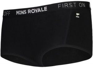 MONS ROYALE SYLVIA BOYLEG Športové nohavičky z Merino vlny, čierna, veľkosť M