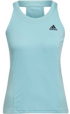 adidas CLUB TANK Dámske tenisové tielko, tyrkysová, veľkosť