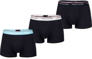 Tommy Hilfiger 3P WB TRUNK Pánske boxerky, čierna, veľkosť