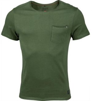 BLEND T-SHIRT S/S Pánske tričko, tmavo zelená, veľkosť