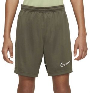 Nike DF ACD21 SHORT K Y Chlapčenské futbalové šortky, khaki, veľkosť