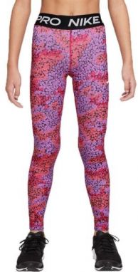 Nike G NP DF LEGGING AOP Dievčenské legíny, mix, veľkosť