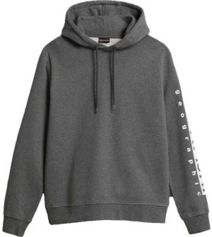 Napapijri BADAS H 1 Pánska mikina, tmavo sivá, veľkosť