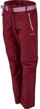 Head DELIA Dámske outdoorové nohavice, vínová, veľkosť XXL