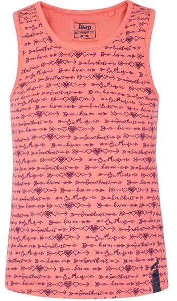 LOAP BESOLA Dievčenské tielko, ružová, veľkosť 122-128