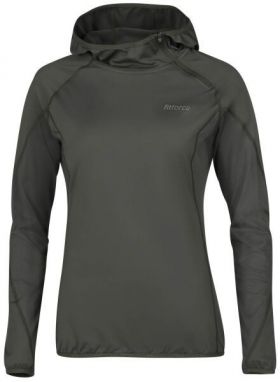 Fitforce ANTIGUA Dámska fitness mikina, khaki, veľkosť S