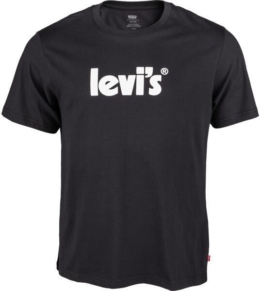 Levi's® SS RELAXED FIT TEE Pánske tričko, čierna, veľkosť