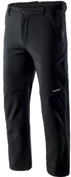 Hi-Tec CABANO Pánske softshellové nohavice, čierna, veľkosť XXL