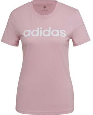 adidas LIN T Dámske tričko, ružová, veľkosť