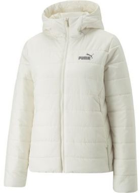 Puma ESS HOODED PADDED JACKET Dámska bunda, béžová, veľkosť