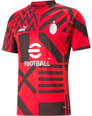 Puma ACM PREMATCH JERSEY Pánsky dres, čierna, veľkosť