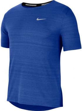 Nike DRI-FIT MILER Pánske bežecké tričko, modrá, veľkosť