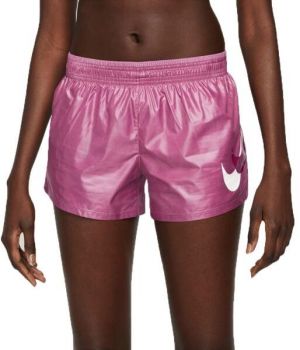Nike W NK SWSH RUN SHORT Dámske bežecké šortky, ružová, veľkosť