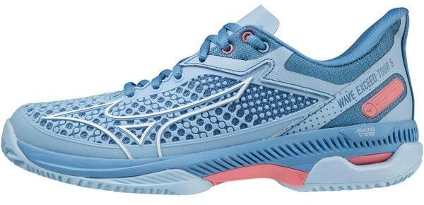 Mizuno WAVE EXCEED TOUR 5 CC Dámska tenisová obuv, modrá, veľkosť 38
