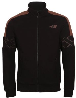 Lotto ATHLETICA CLASSIC VI SWEAT FZ Pánska mikina, čierna, veľkosť