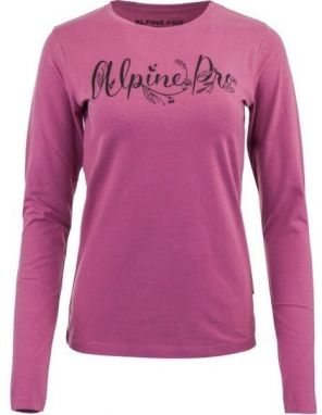 ALPINE PRO DIAWA Dámske tričko, ružová, veľkosť