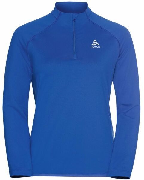 Odlo MIDLAYER 1/2 ZIP CARVE LIGHT Dámska funkčná mikina, modrá, veľkosť