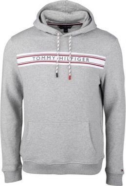 Tommy Hilfiger CLASSIC-HWK OH HOODIE Pánska mikina, sivá, veľkosť