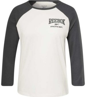 Reebok WOR SUPREMIUM 3/4 SLEEVE Dámske tričko, biela, veľkosť