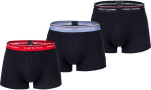 Tommy Hilfiger 3P WB TRUNK Pánske boxerky, tmavo modrá, veľkosť