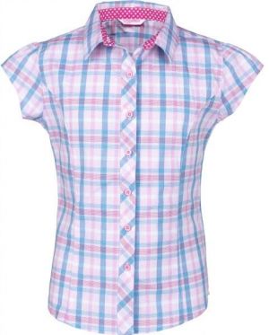 Lewro DEMET Dievčenská košeľa, ružová, veľkosť 116-122