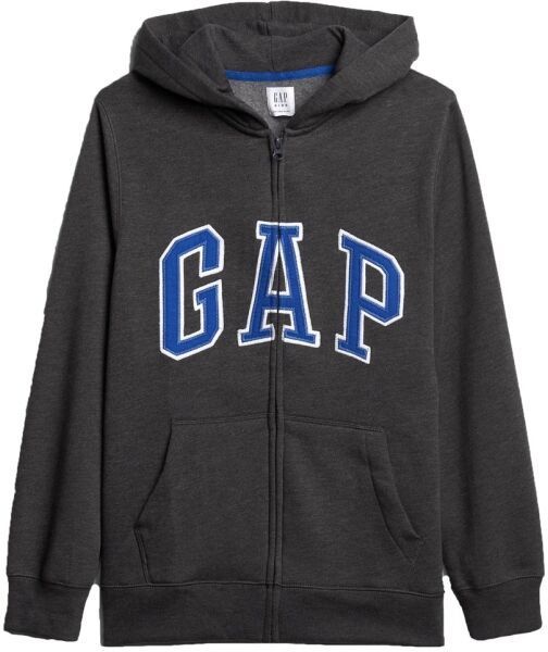 GAP V-NEW FZ GAP ARCH HOOD Chlapčenská mikina, tmavo sivá, veľkosť