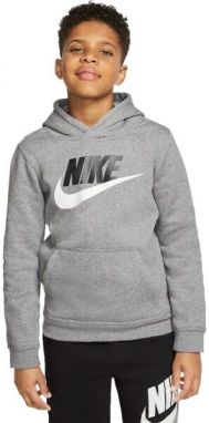 Nike SPORTSWEAR CLUB FLEECE Detská  mikina, sivá, veľkosť