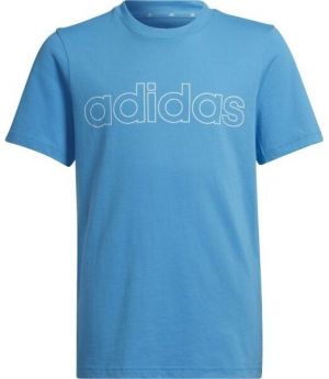 adidas LIN T Chlapčenské tričko, modrá, veľkosť