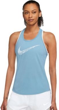 Nike W NK SWOOSH RUN TANK Dámske športové tielko, svetlomodrá, veľkosť