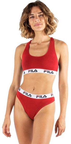 Fila WOMAN BRAZILIAN PANTIES Dámske nohavičky, červená, veľkosť