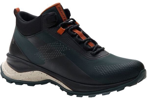 Lotto MOONRUN 300 II MID HD Pánska treková obuv, tmavo zelená, veľkosť 42.5