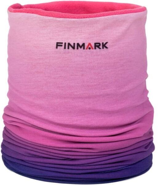 Finmark FSW-238 Dámska multifunkčná šatka s flísom, ružová, veľkosť UNI