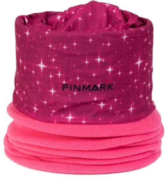 Finmark FSW-228 Dámska multifunkčná šatka s flísom, ružová, veľkosť UNI