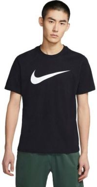 Nike NSW TEE ICON SWOOSH Pánske tričko, čierna, veľkosť