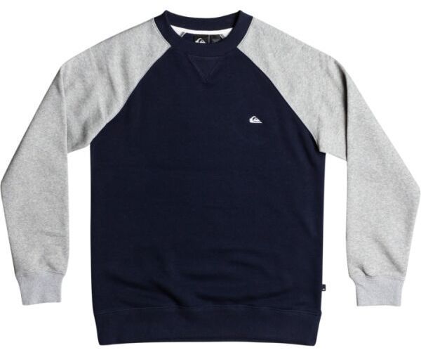 Quiksilver EVERYDAY CREW Pánska mikina, tmavo modrá, veľkosť