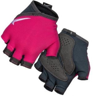 Nike GYM ESSENTIAL FITNESS GLOVES Dámske fitnes rukavice, ružová, veľkosť