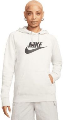 Nike W NSW ESSNTL HOODIE PO HBR Dámska mikina, béžová, veľkosť