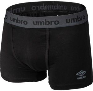 Umbro BOXER SHORT 2PACK Pánske boxerky, čierna, veľkosť