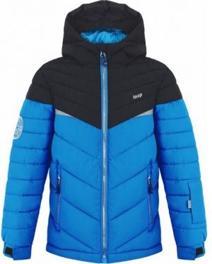 LOAP FULLSAC Chlapčenská  lyžiarska bunda, modrá, veľkosť 122-128