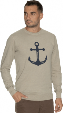 BUSHMAN DARRECK Pánske tričko, béžová, veľkosť XXXL