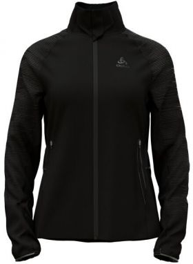 Odlo W ZEROWEIGHT PROWARM REFLECT JACKET Dámska bežecká bunda, čierna, veľkosť