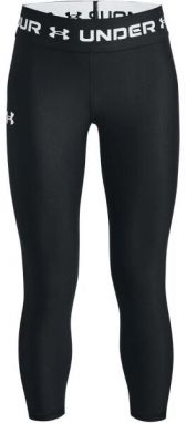 Under Armour ARMOUR ANKLE CROP Dievčenské legíny, čierna, veľkosť