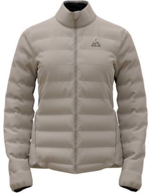 Odlo ASCENT N-THERMIC HYBRID INSULATED JACKET Dámska hybridná bunda, béžová, veľkosť