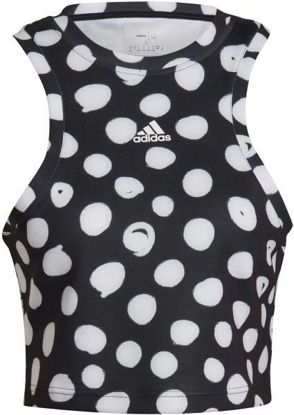 adidas FARM PRINT AEROREADY SPORT Dámske športové tielko, čierna, veľkosť