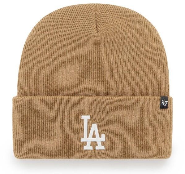 47 MLB LOS ANGELES DODGERS HAYMAKER CUFF KNIT Zimná čiapka, béžová, veľkosť UNI