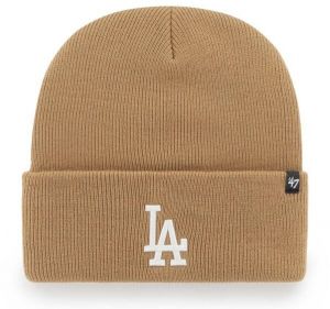 47 MLB LOS ANGELES DODGERS HAYMAKER CUFF KNIT Zimná čiapka, béžová, veľkosť UNI
